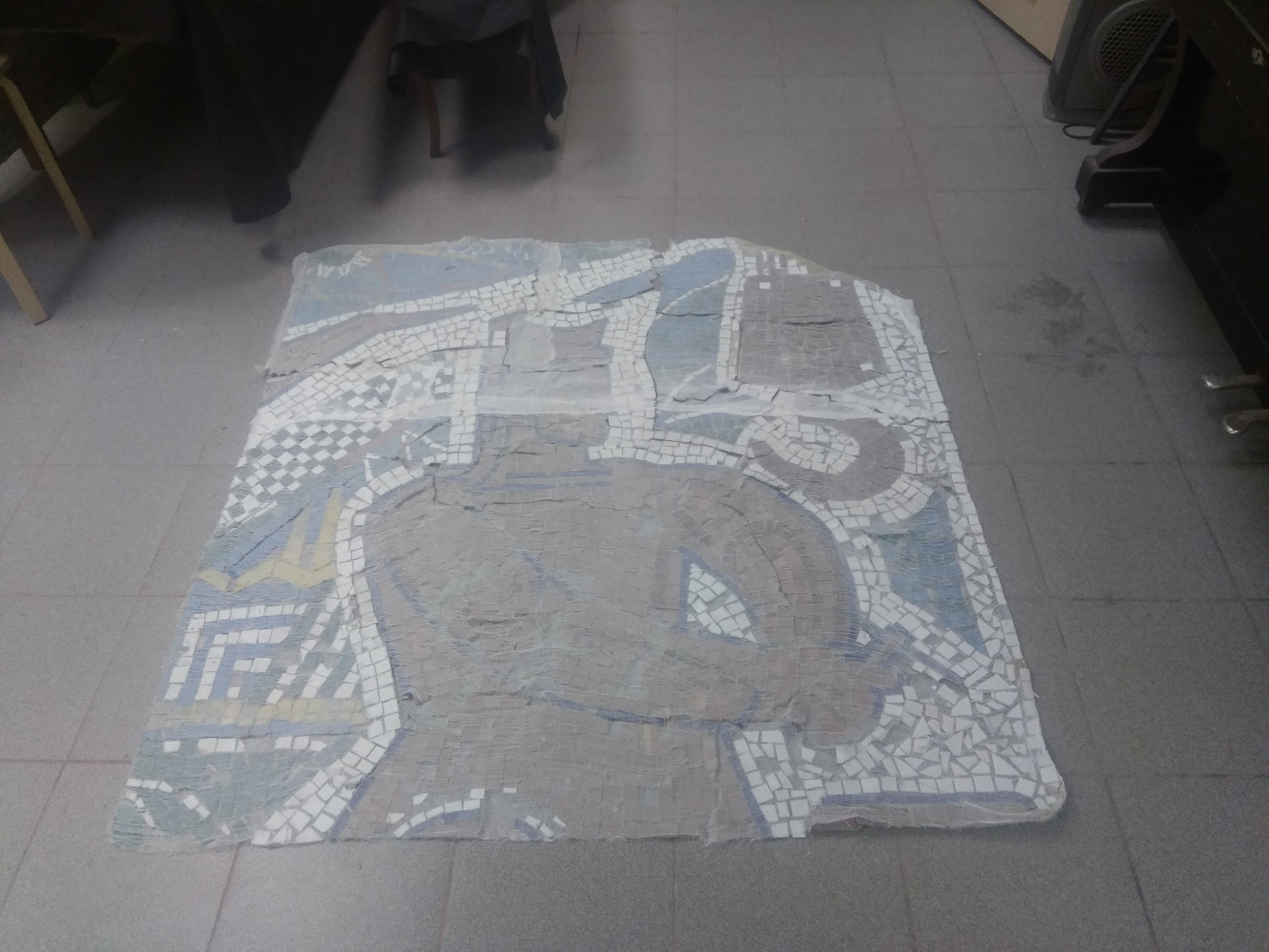 Панно Mutabor - процесс