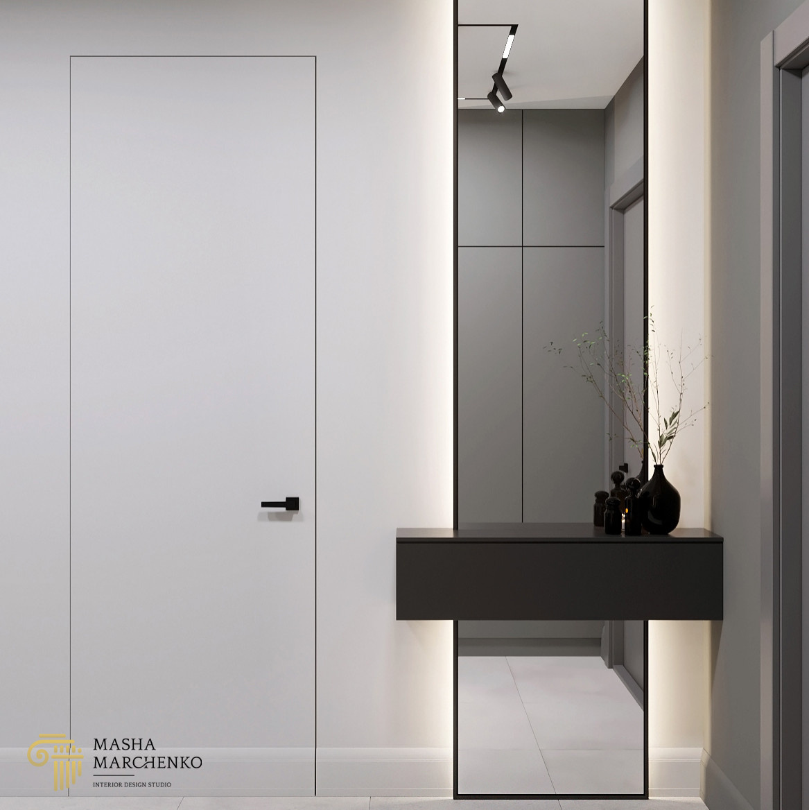 Квартира в ЖК "Галактика. Премиум", выполненная в современном стиле