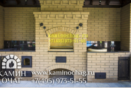 Камины, печи, барбекю