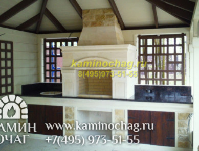 Камины, печи, барбекю