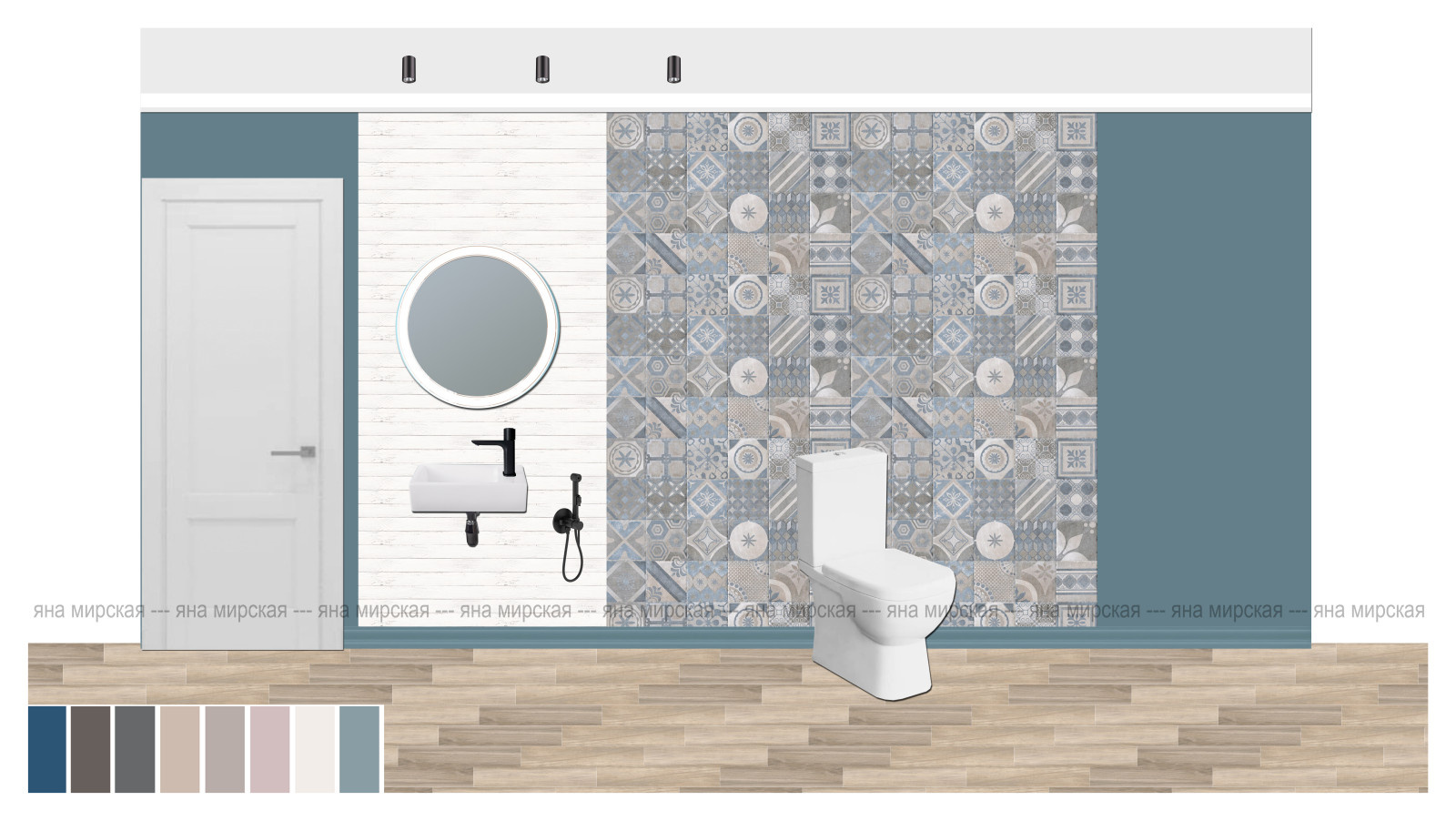 Дизайн квартиры из двух квартир