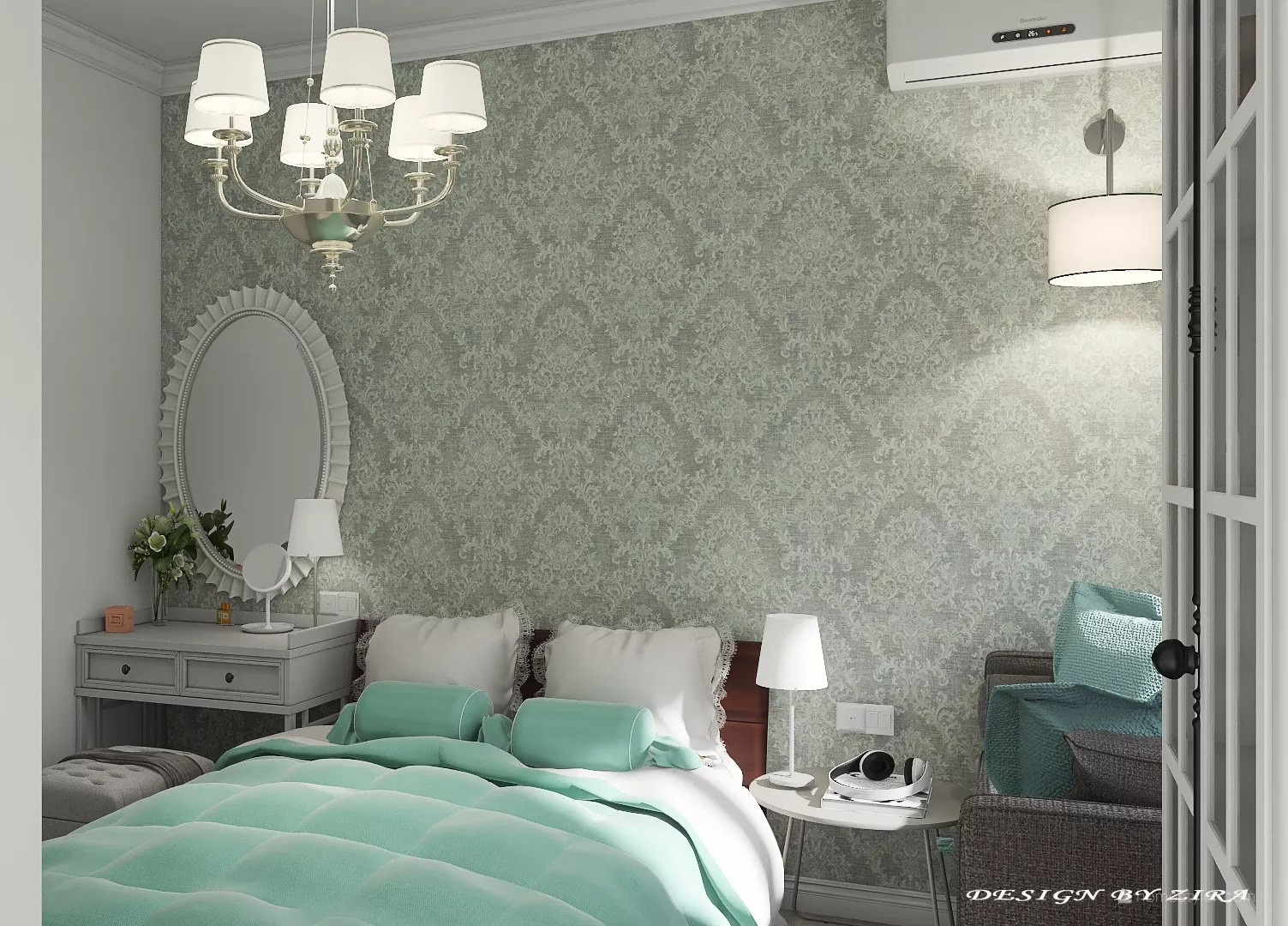 Проект "Каяни 6" Спальня хозяев квартиры