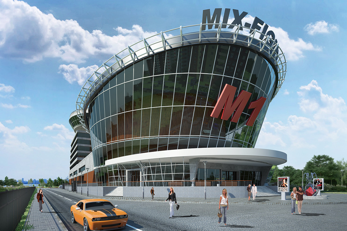 Спортивная арена по боям без правил Mixfight M-1