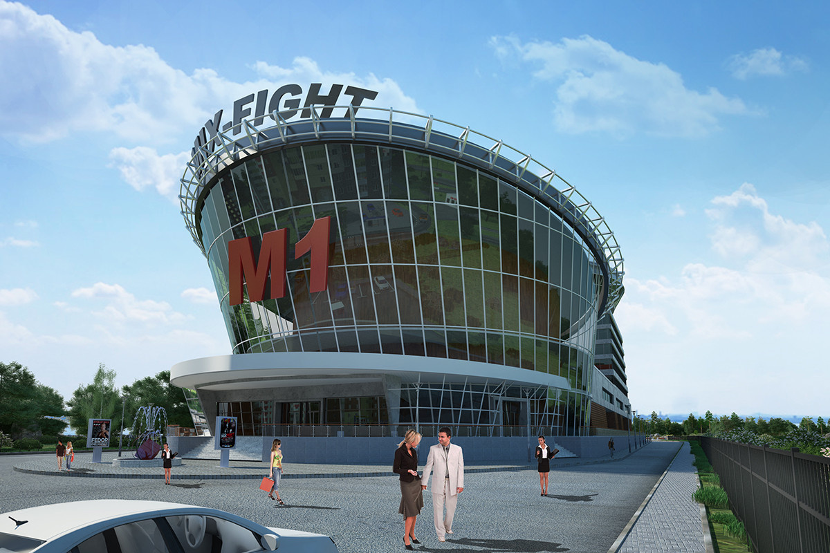 Спортивная арена по боям без правил Mixfight M-1