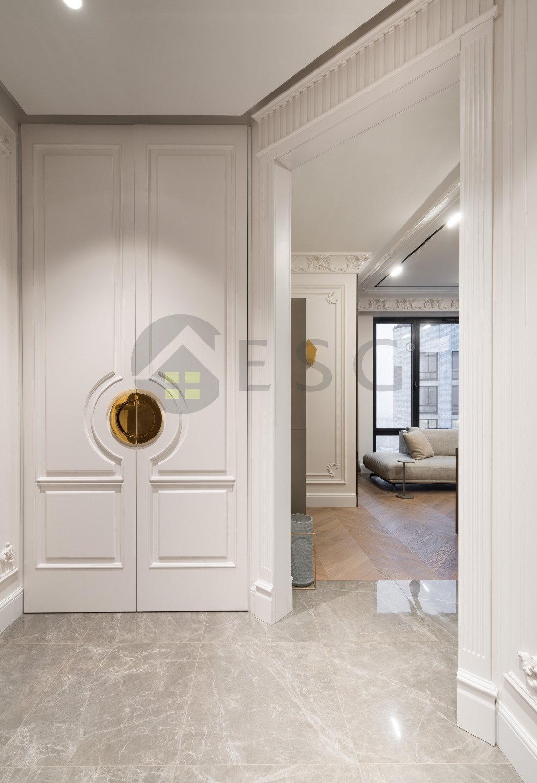 Роскошная квартира с панорамными окнами