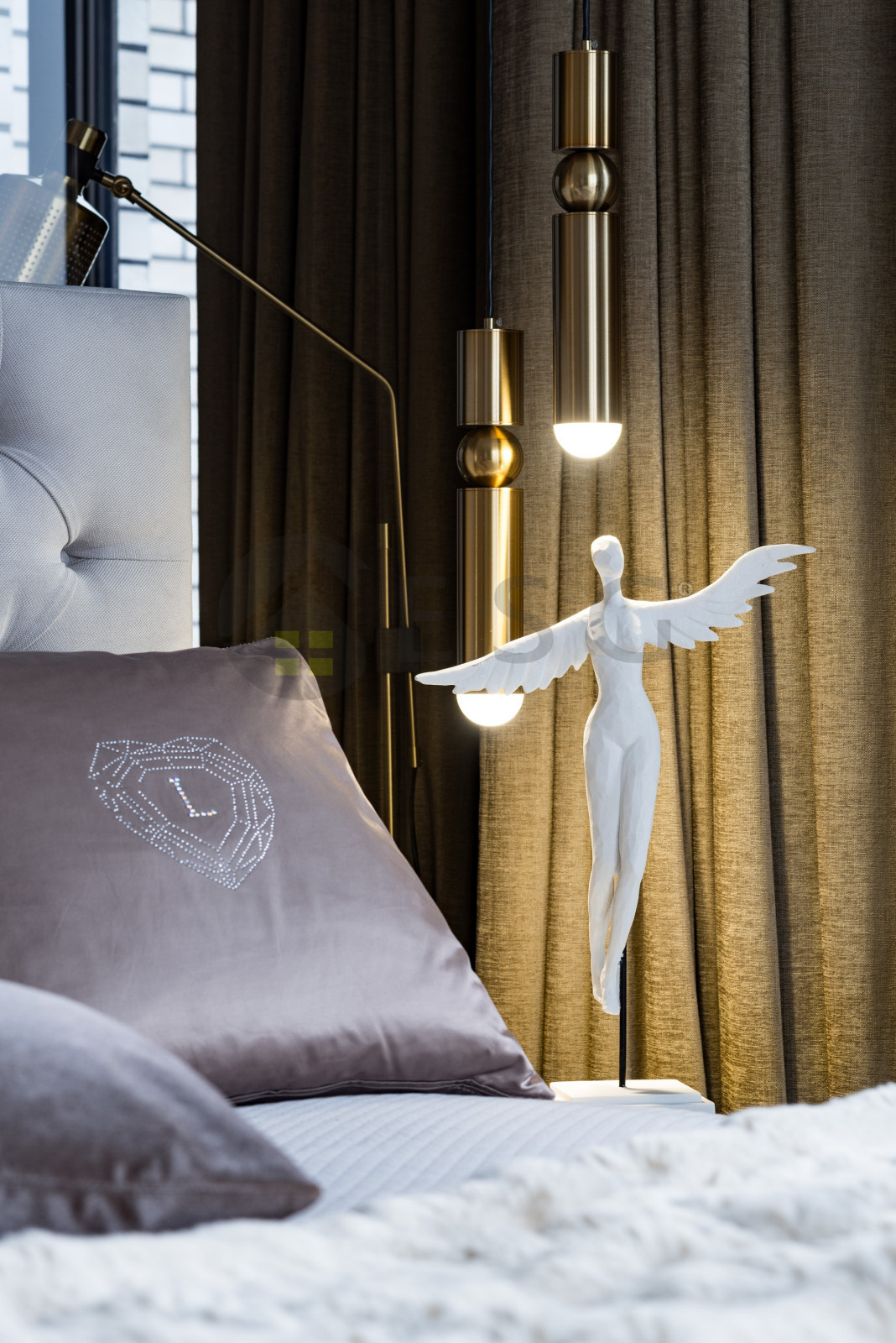 Роскошная квартира с панорамными окнами