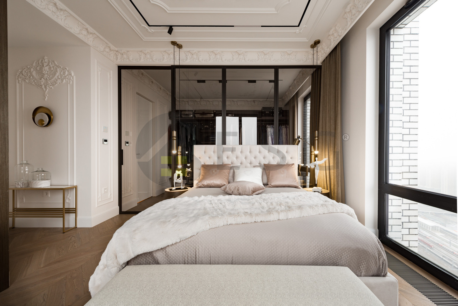 Обложка проекта: Роскошная квартира с панорамными окнами