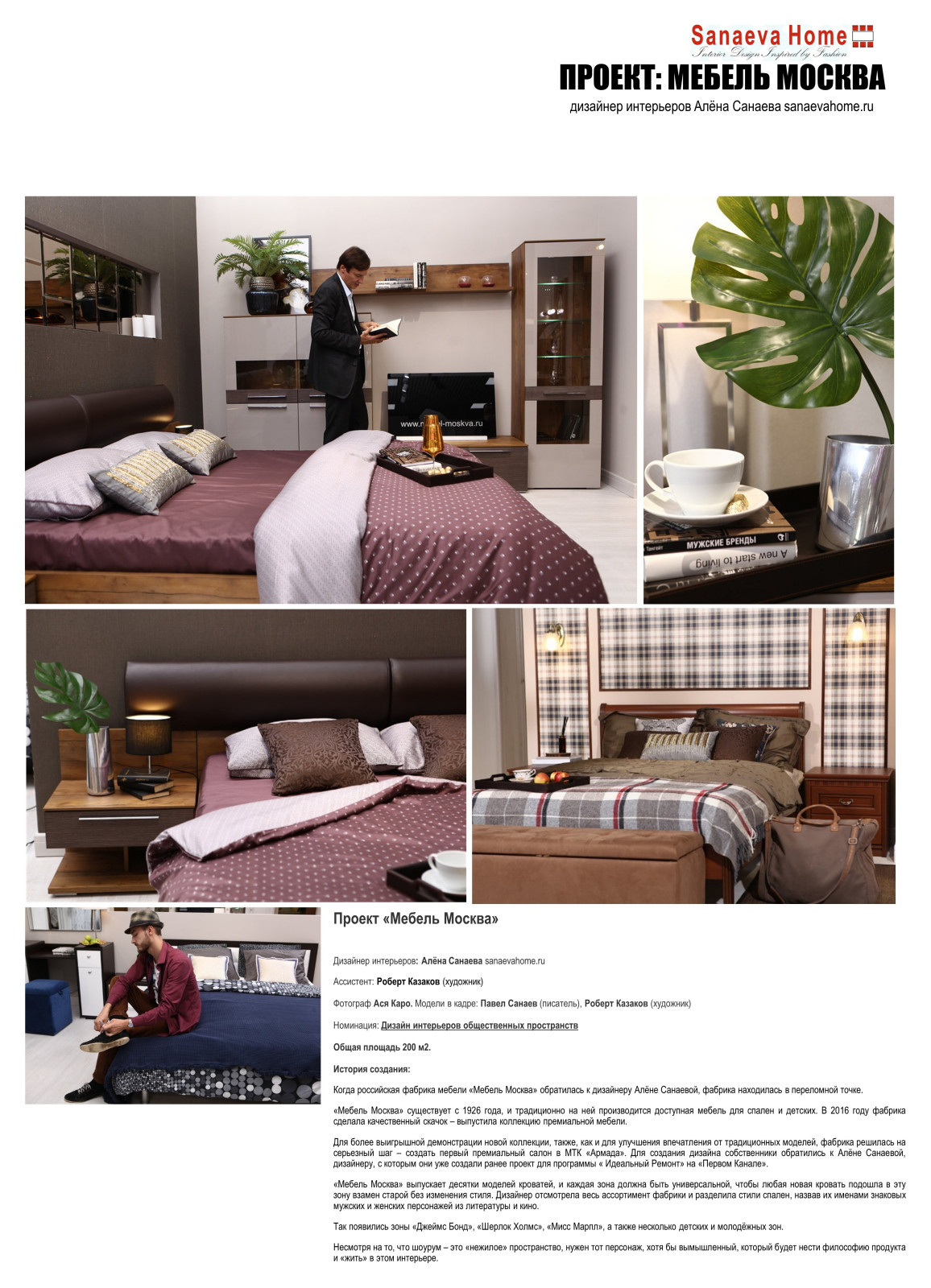 Портфолио дизайнера Алены Санаевой