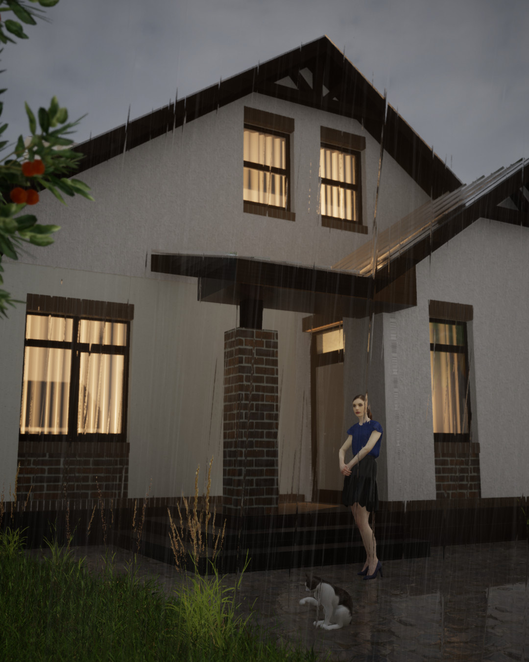 Маленький домик в Деревне