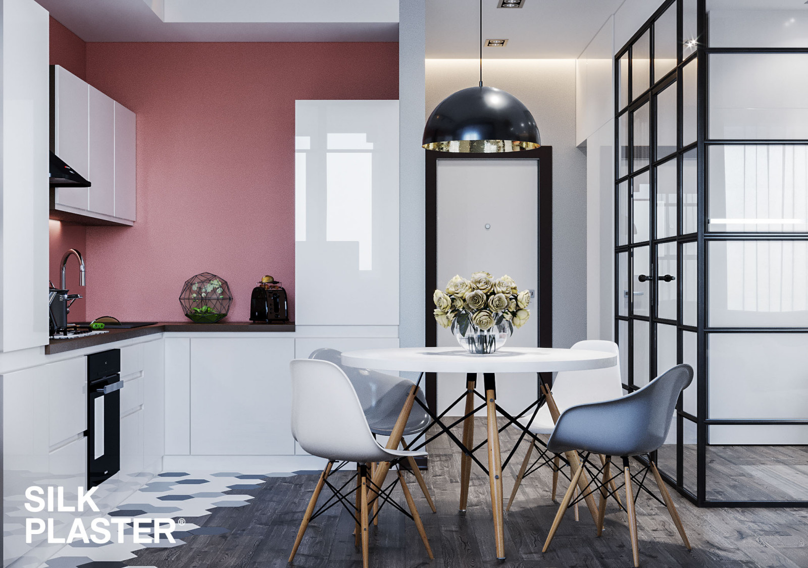 Жидкие обои (шелковая штукатурка) SILK PLASTER - Коллекция Арт Дйзаин