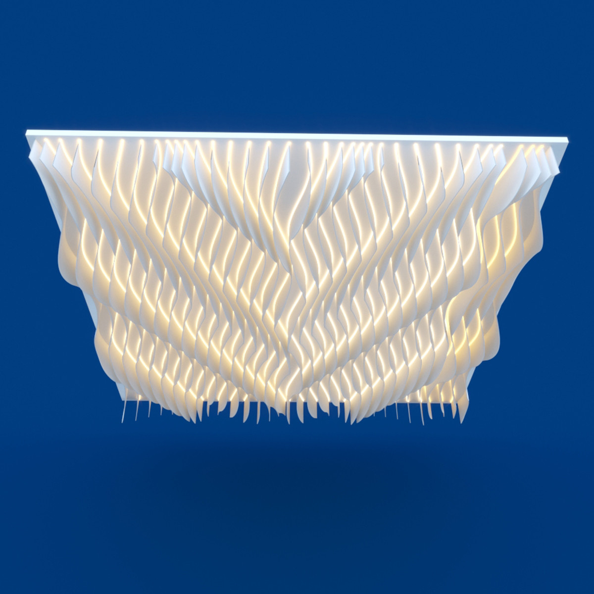 3д визуализации подвесных потолков Paper Design в 3d max
