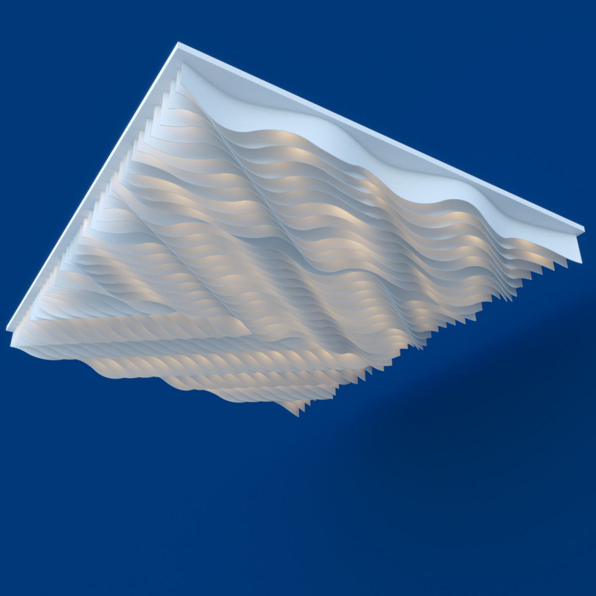 3д визуализации подвесных потолков Paper Design в 3d max