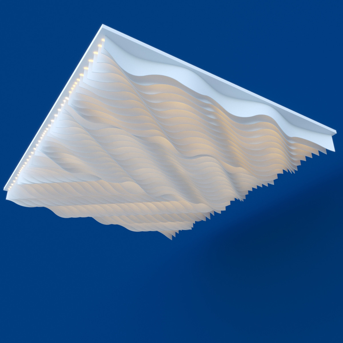 3д визуализации подвесных потолков Paper Design в 3d max