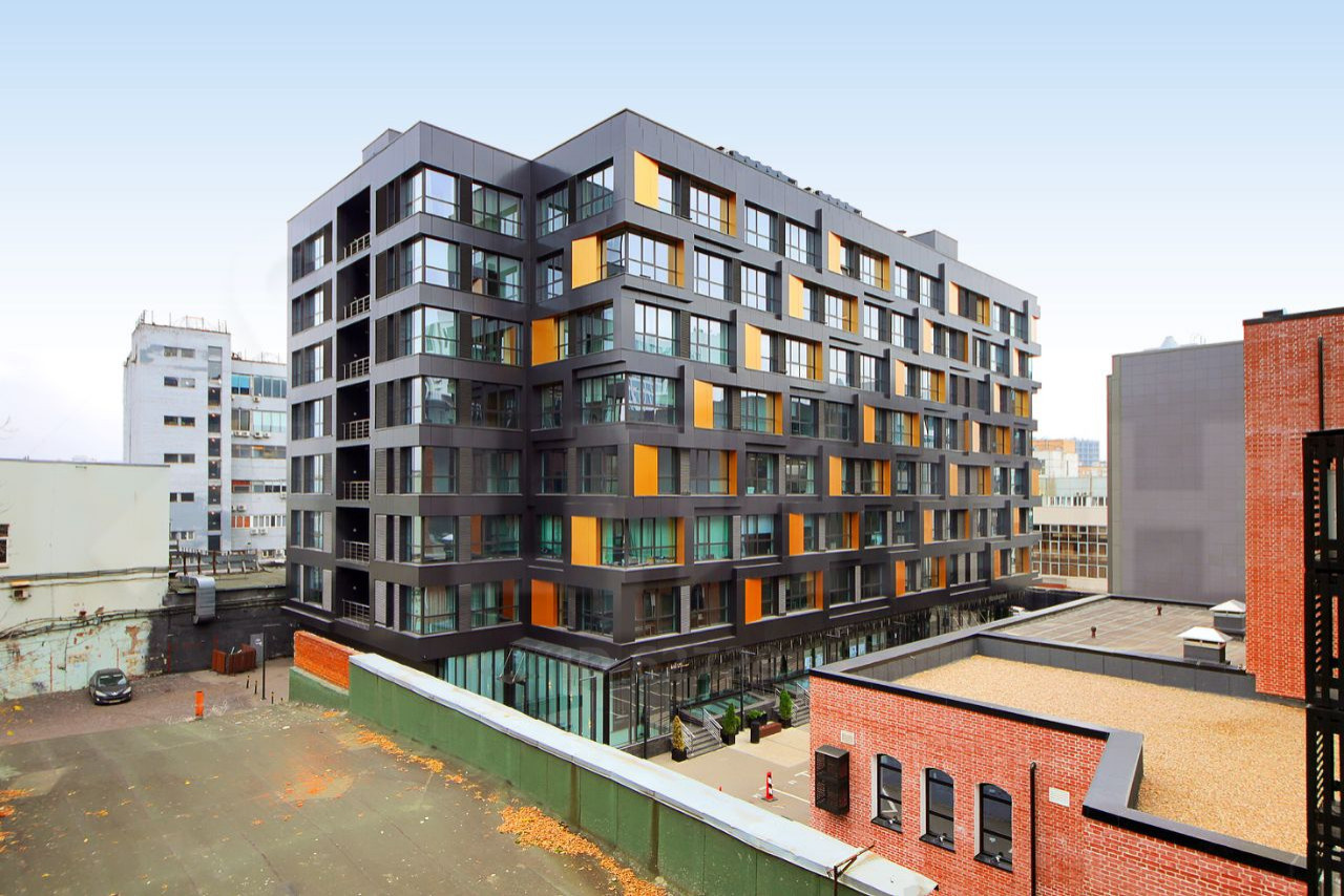 Геометрический двухуровневый лофт