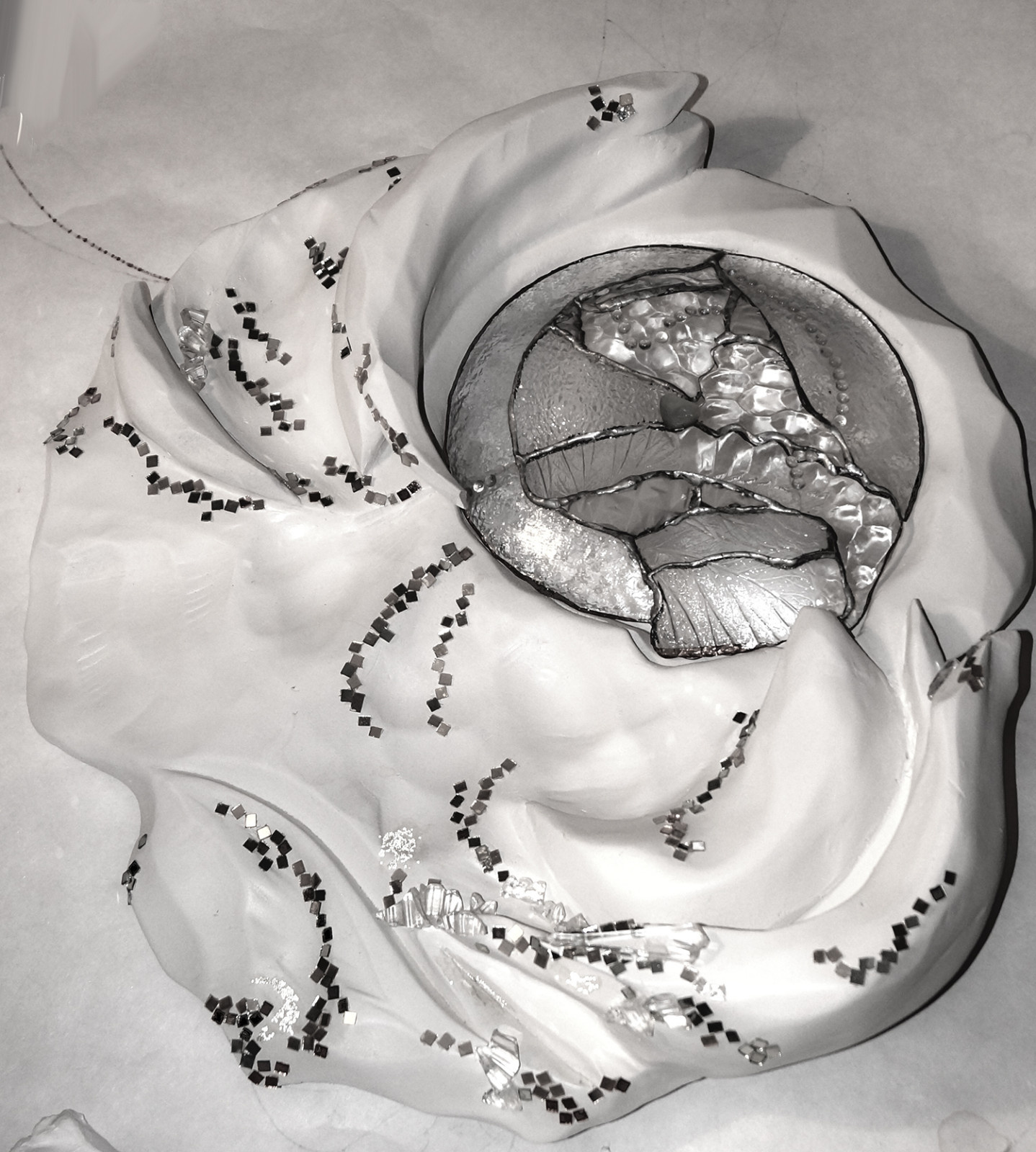 Обьемный витраж-витражные лампы в стиле тиффани.