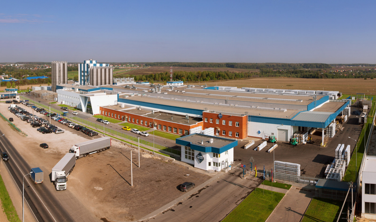 Завод VEKA Rus в Троицке, Москва