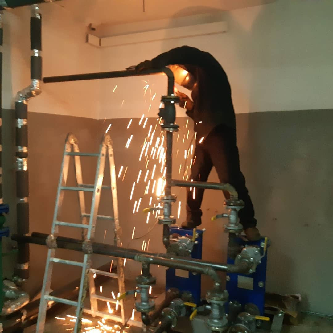 Тепловой пункт нефтезавода