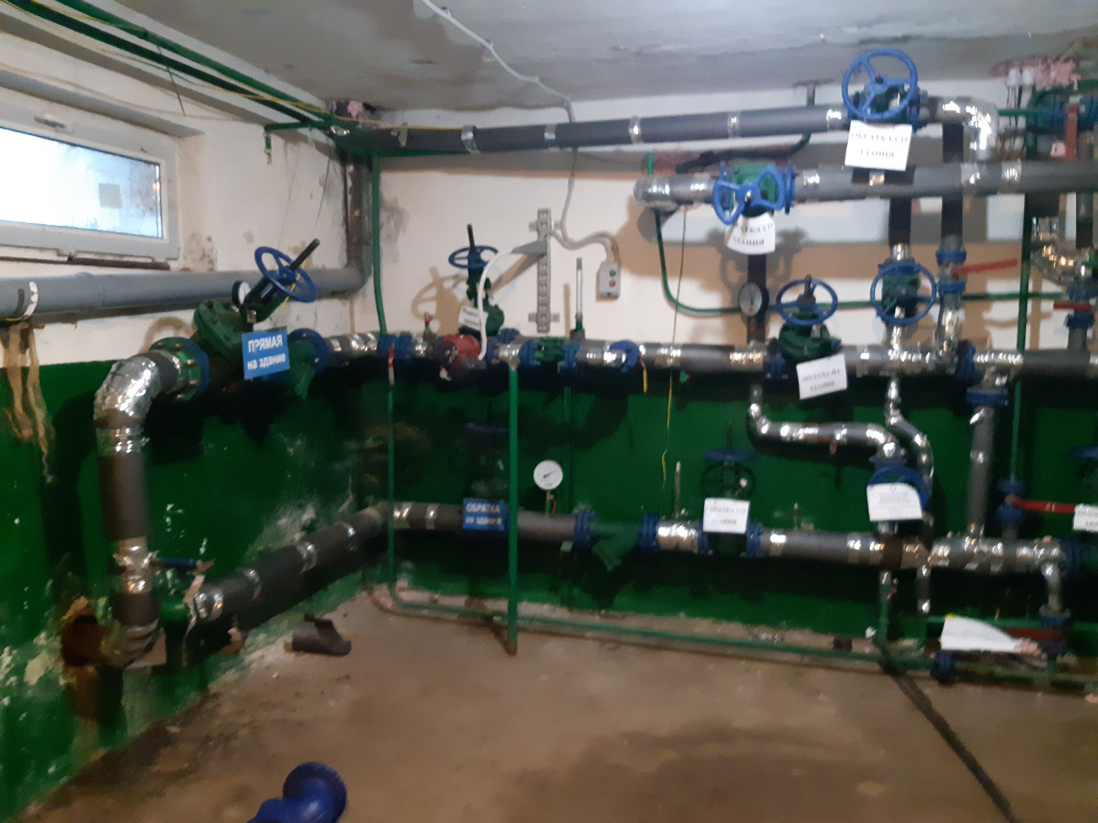 Тепловой пункт нефтезавода