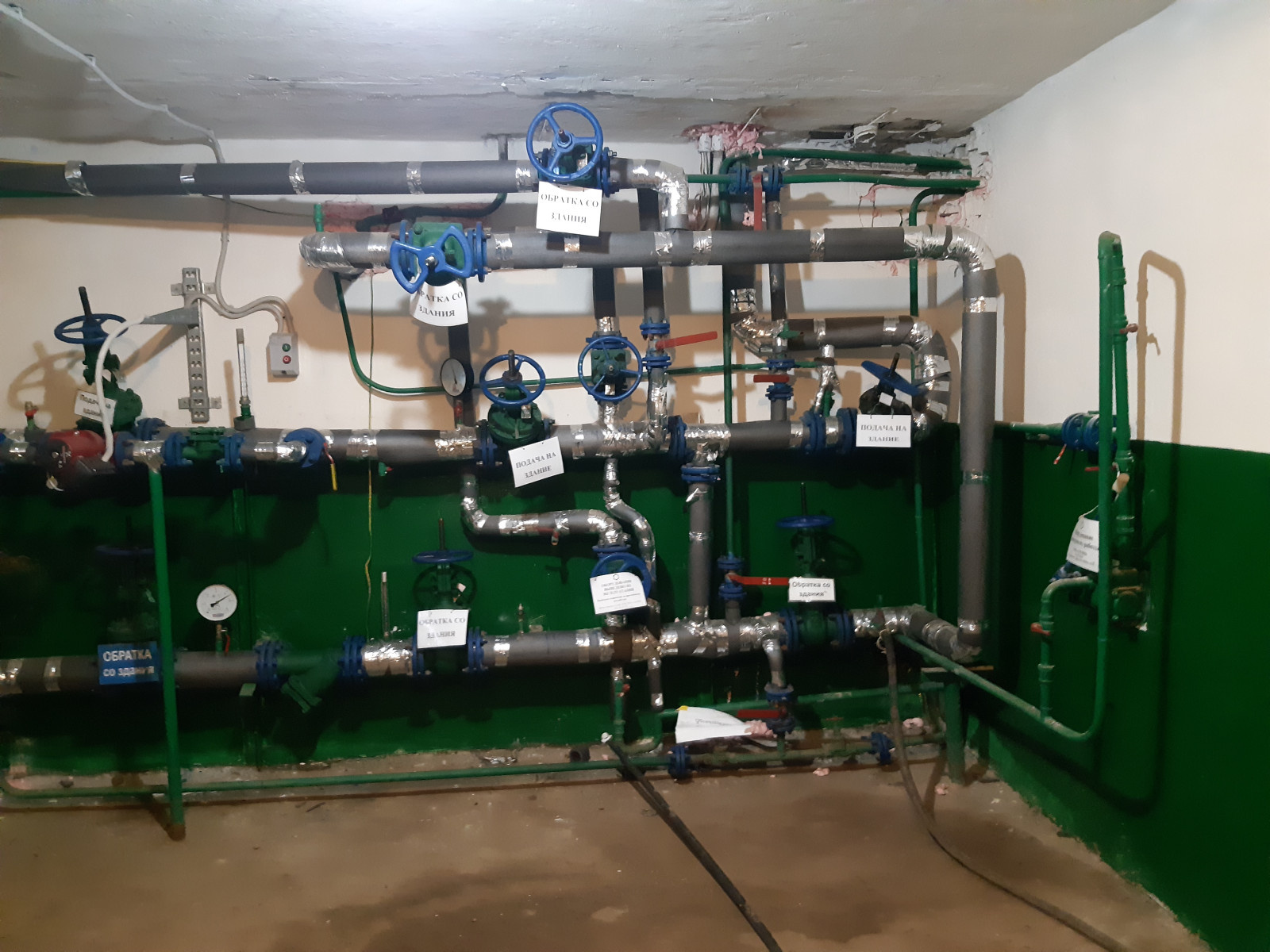 Обложка проекта: Тепловой пункт нефтезавода