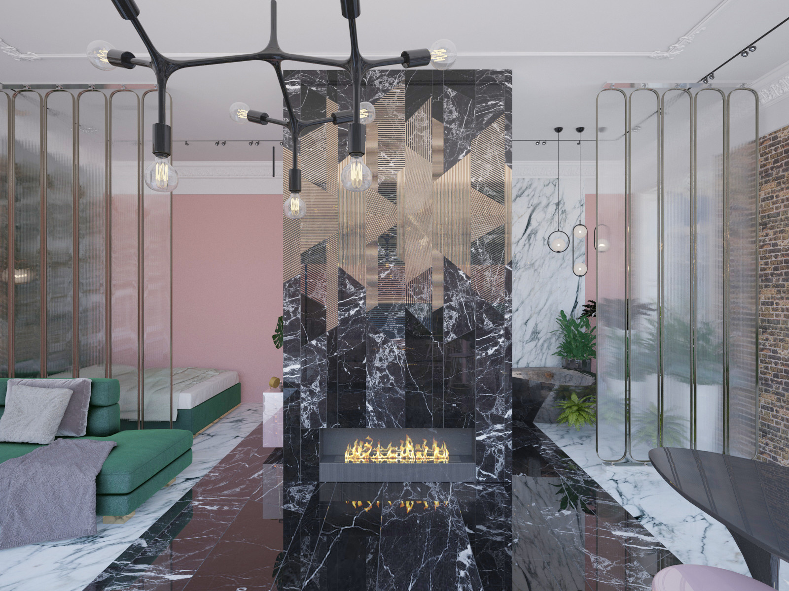 Нежный лофт