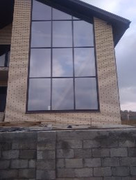 Обложка проекта: Остекление жилого дома теплыми фасадными алюминиевыми  контструкциями.