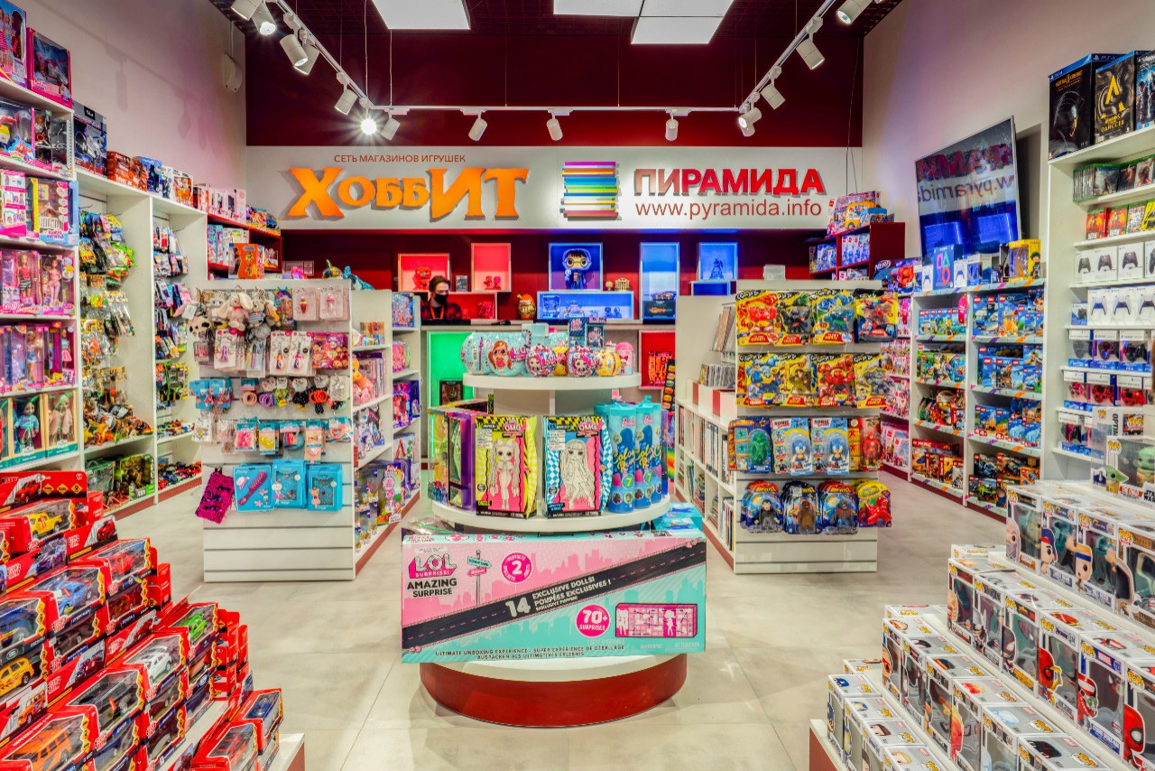 Обложка проекта: Дизайн магазина детских игрушек Хоббит, г.Калининград