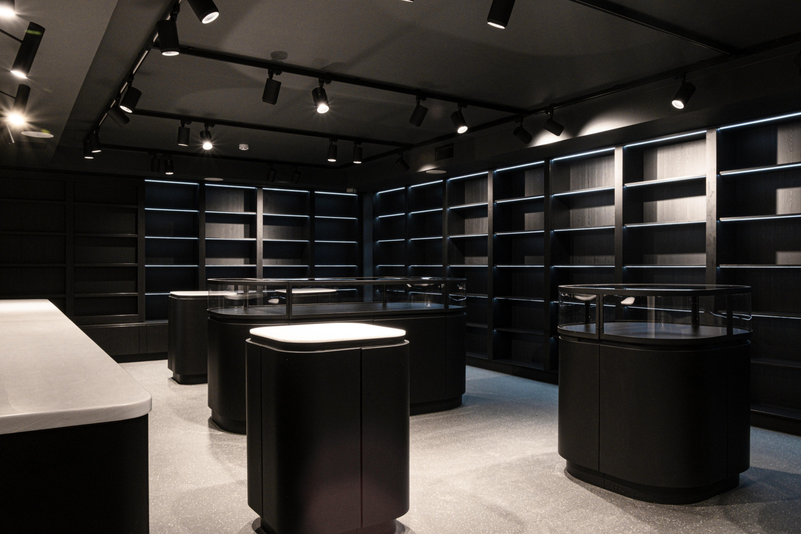 Обложка проекта: Интерьерная фотосъемка современного книжного в Верхней Пышме