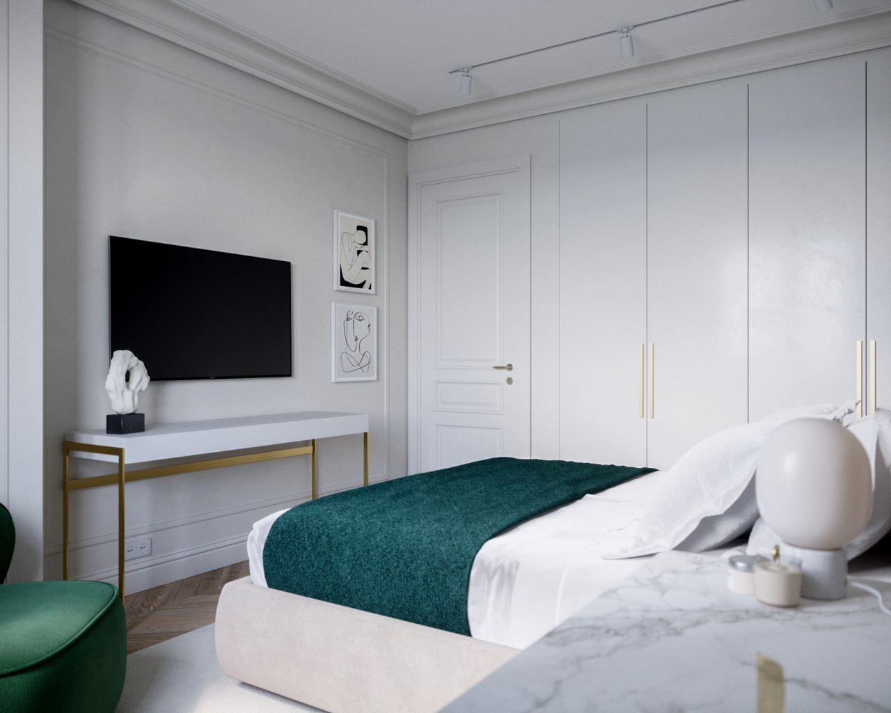 Двери BELVEDERE и венгерская елка LEGEND  Pattern