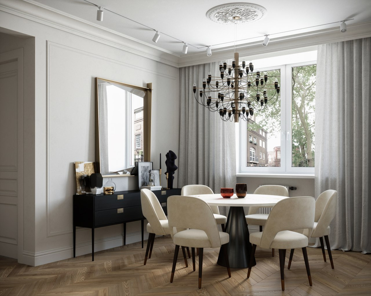 Двери BELVEDERE и венгерская елка LEGEND  Pattern