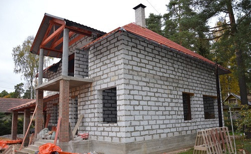 Всеволожск. Коттедж из газобетона