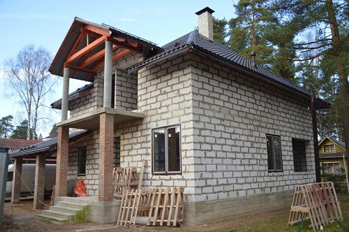 Всеволожск. Коттедж из газобетона