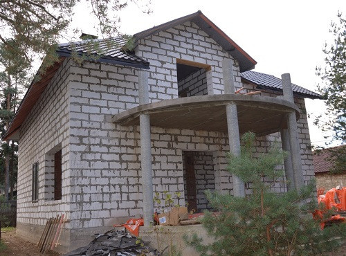 Всеволожск. Коттедж из газобетона