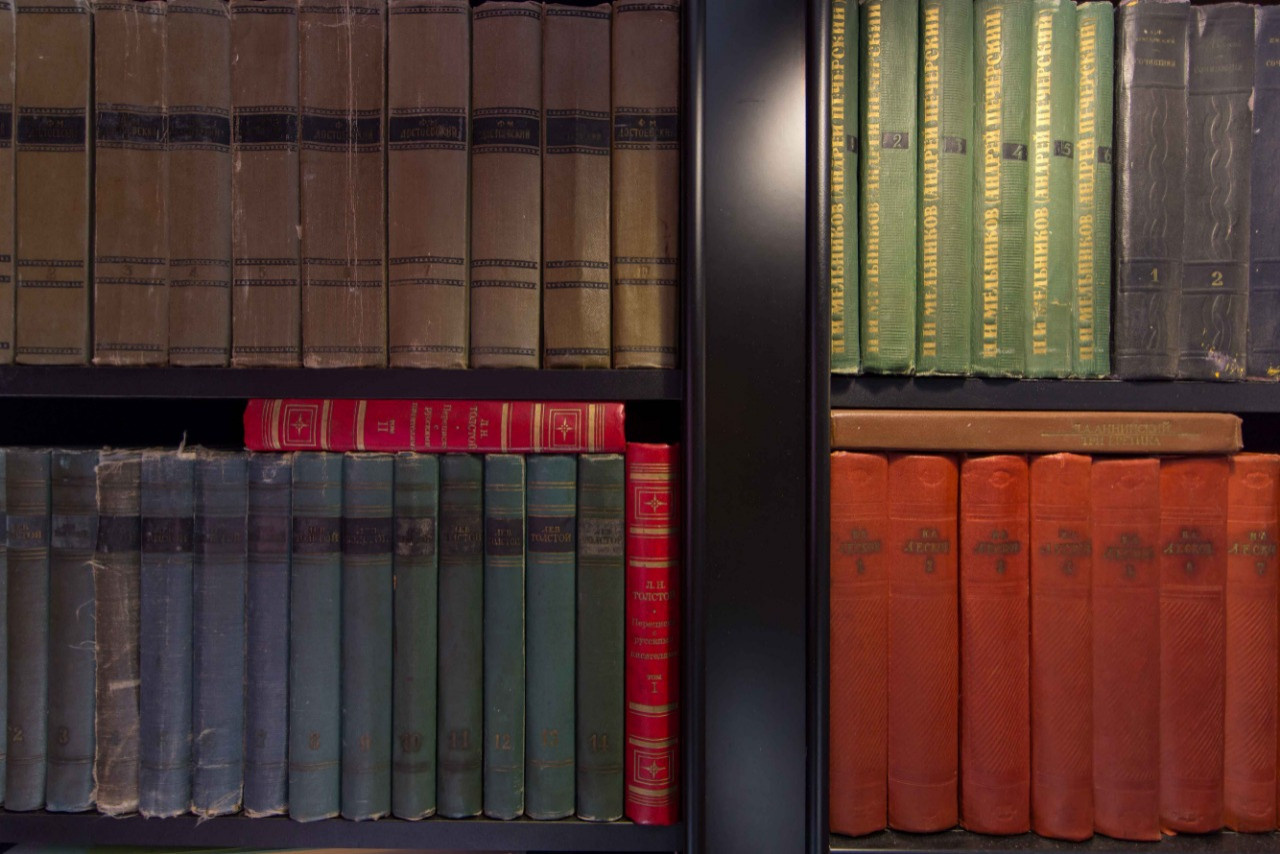 Библиотека из МДФ в эмали