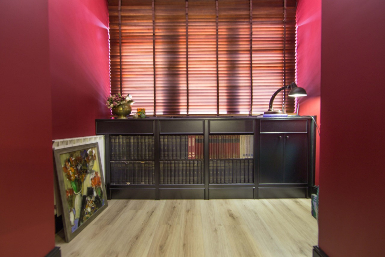 Библиотека из МДФ в эмали