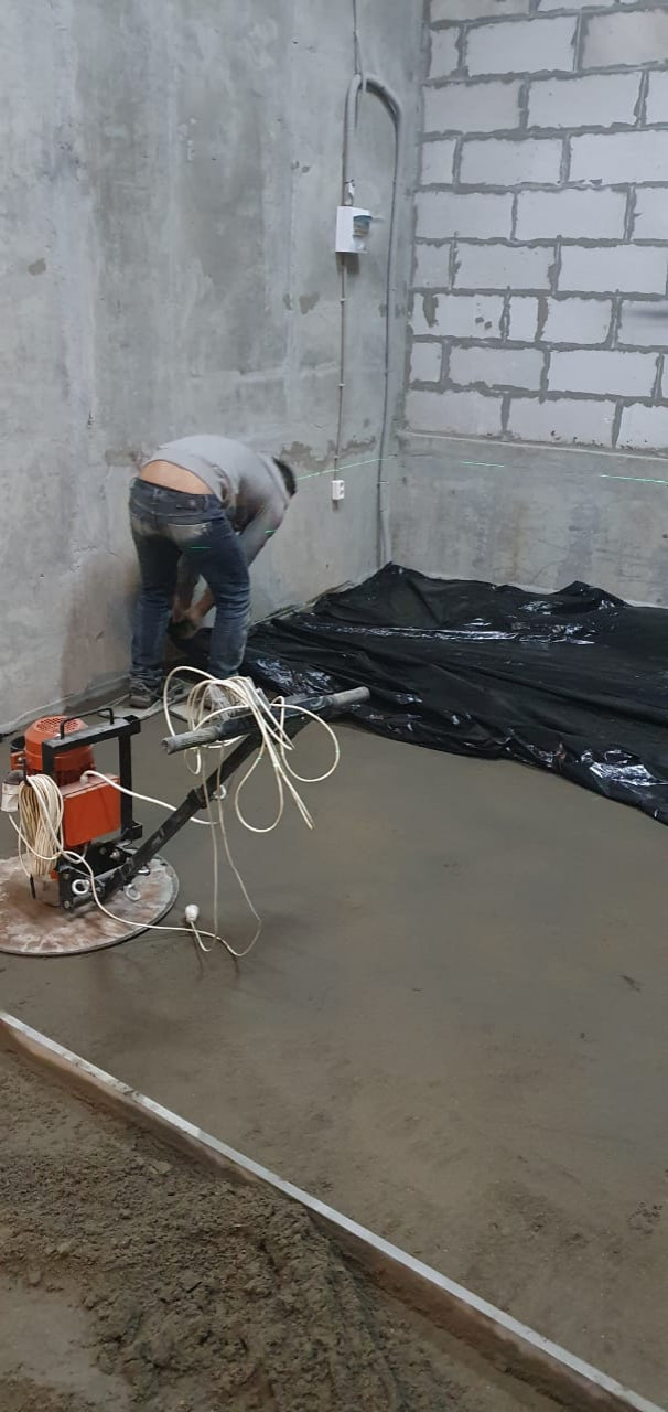 полусухая стяжка