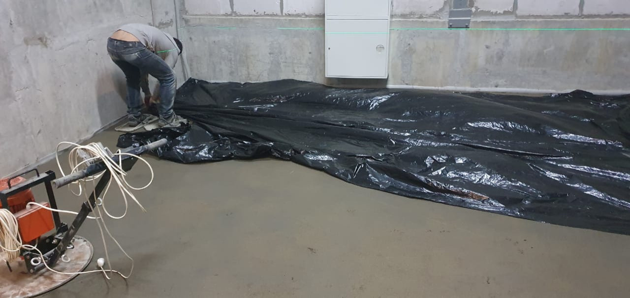 полусухая стяжка