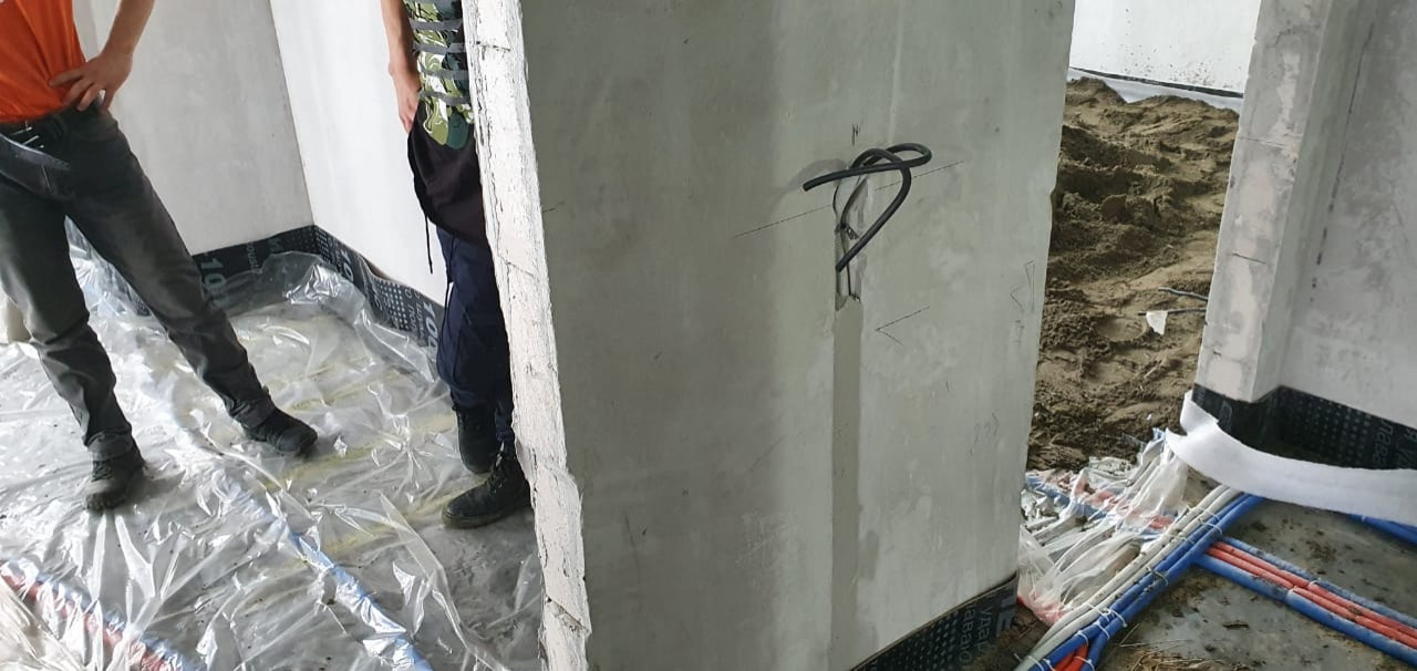 полусухая стяжка