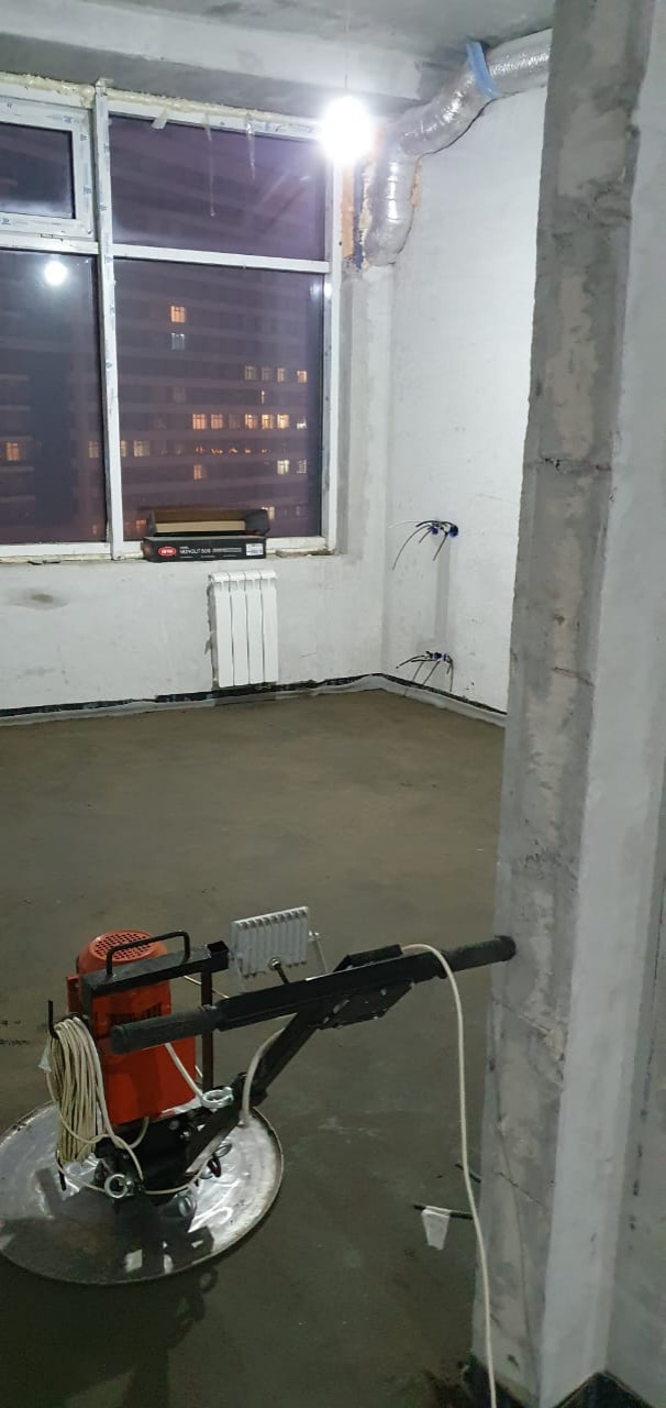 Обложка проекта: полусухая стяжка