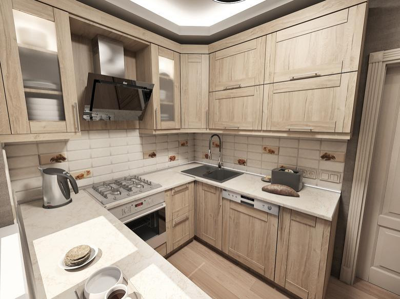 Обложка проекта: Кухня для маленькой квартиры