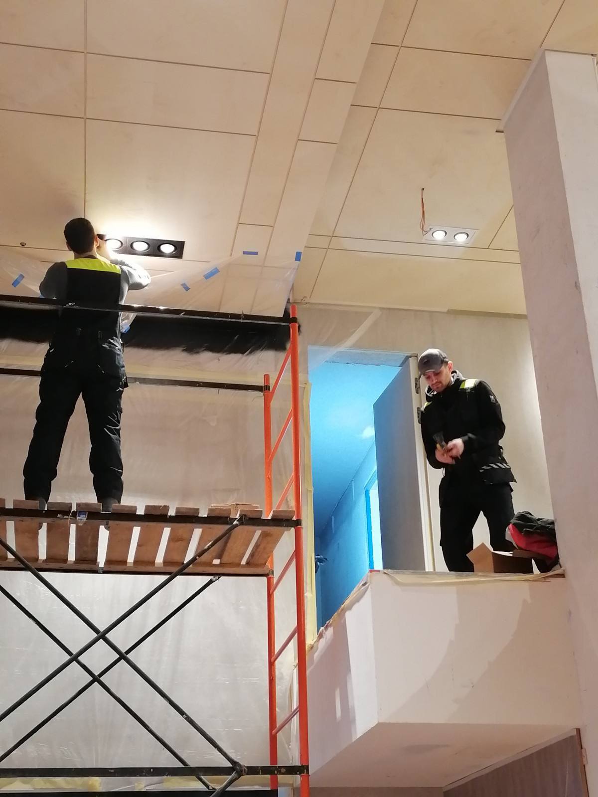 Наши мастера за работой