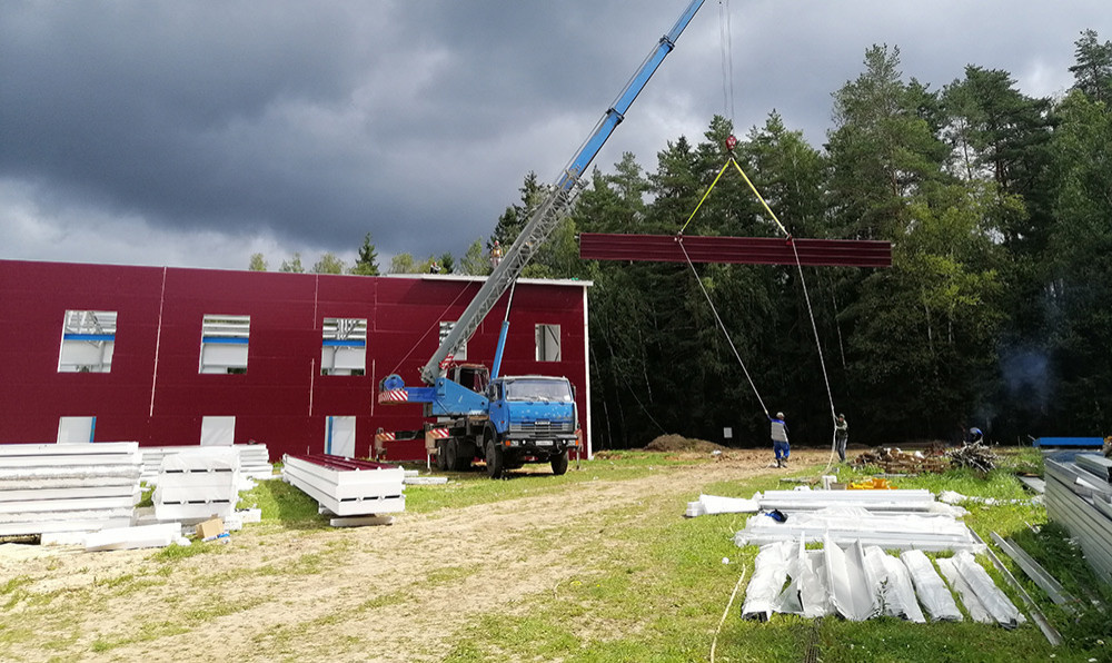 Обложка проекта: Технический Надзор За Строительством Авиаангара