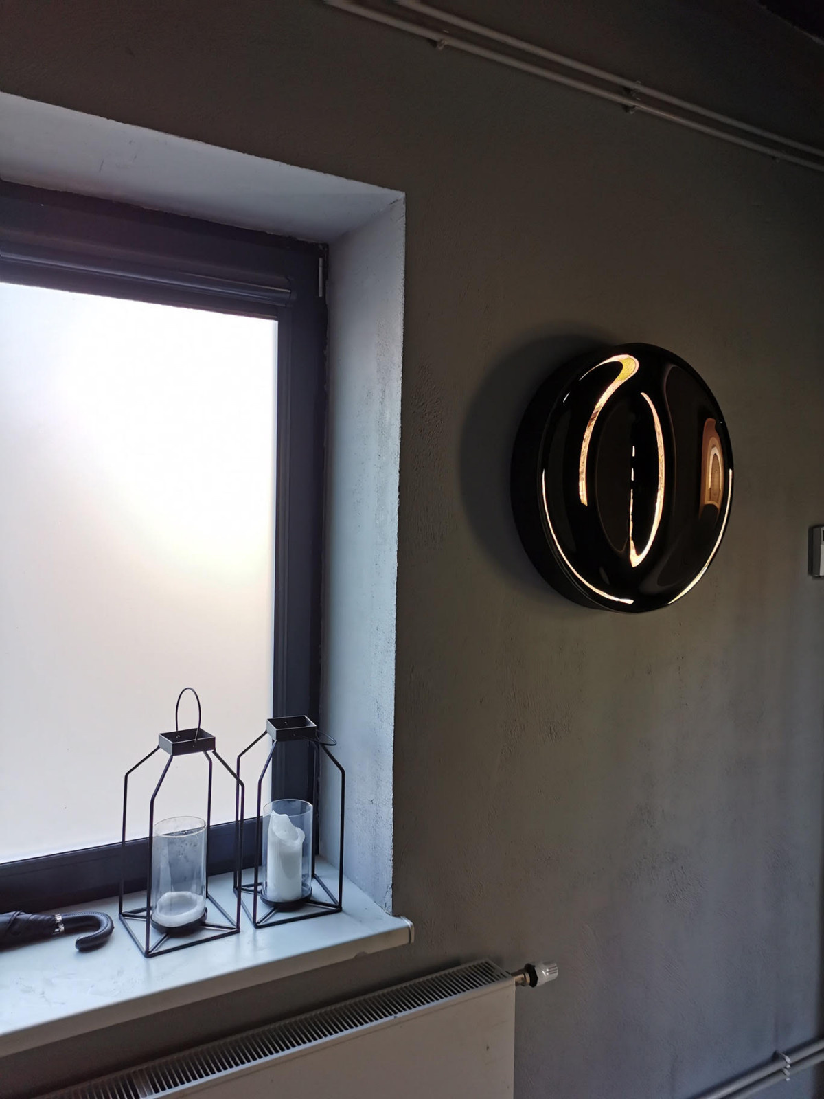 Sun & Moon glass objects