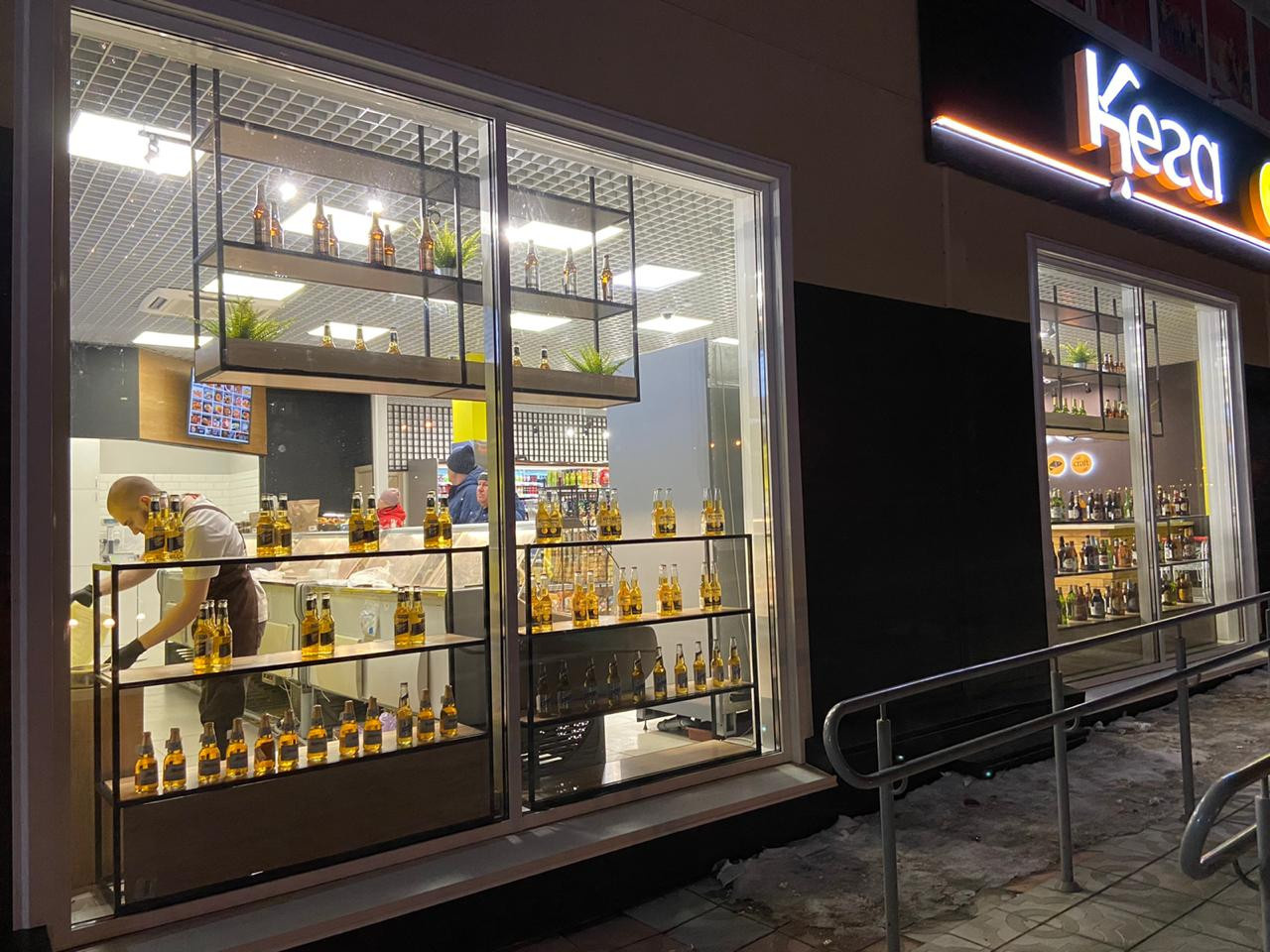 Обложка проекта: Сеть пивных баров-магазинов "Кега" г.Новосибирск