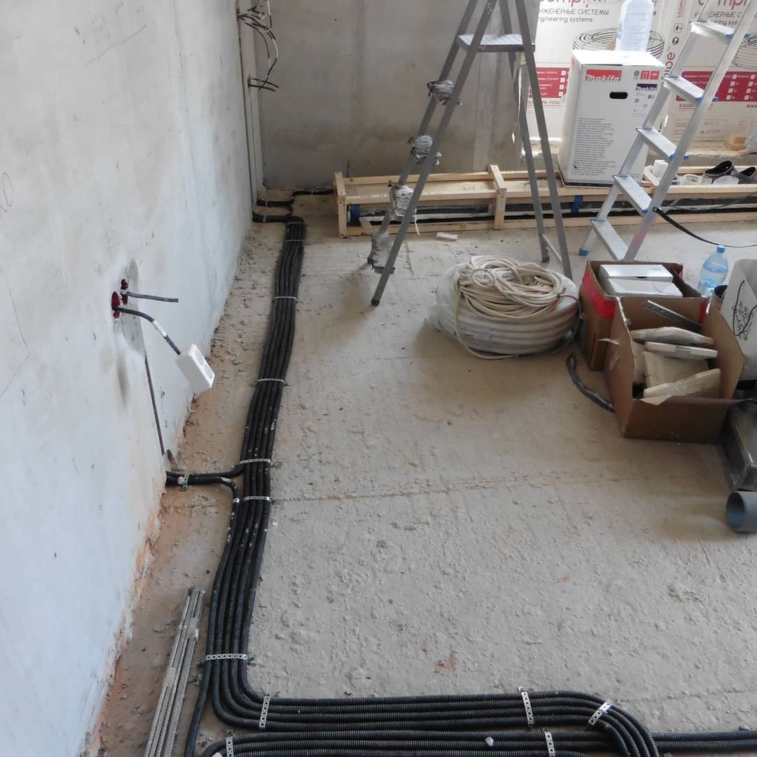 Электромонтаж в домах