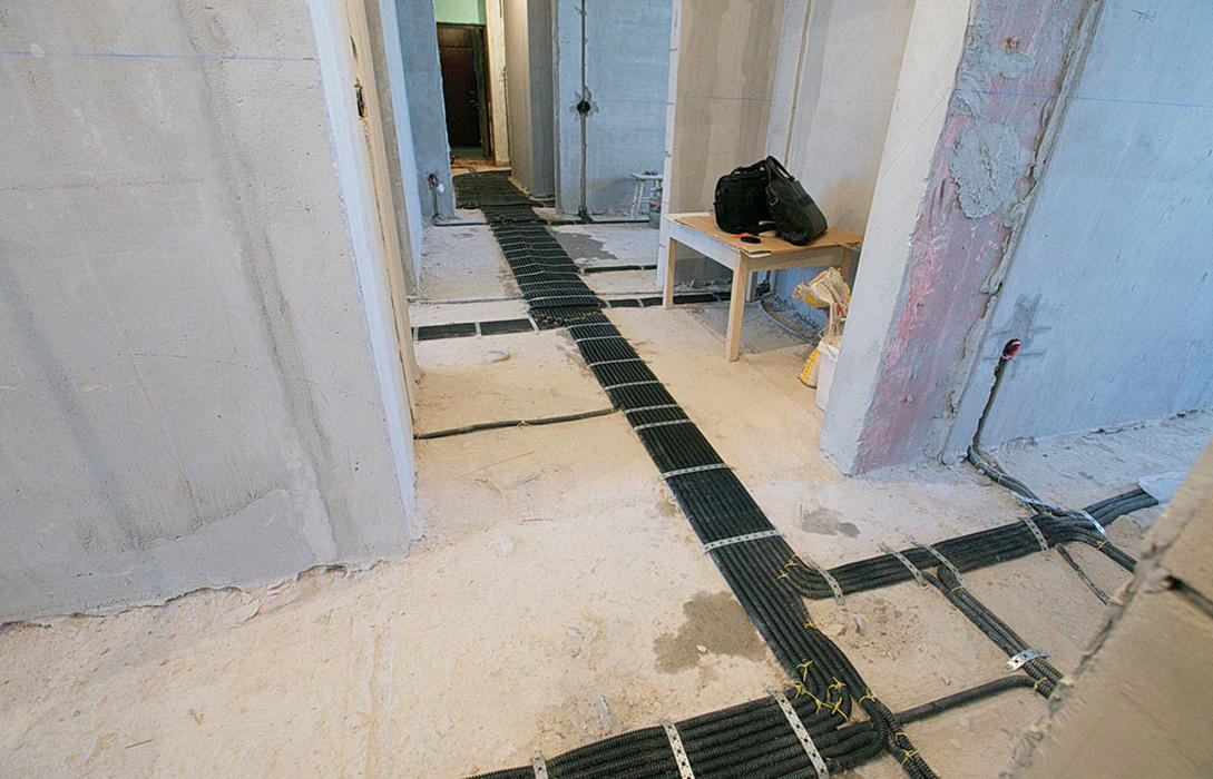 Монтаж электрике в квартирах