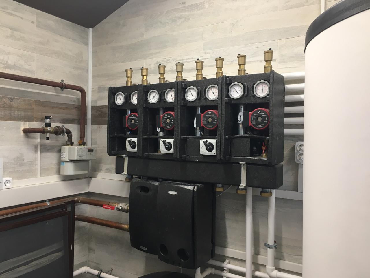 Монтаж водоснабжения отопления в квартирах