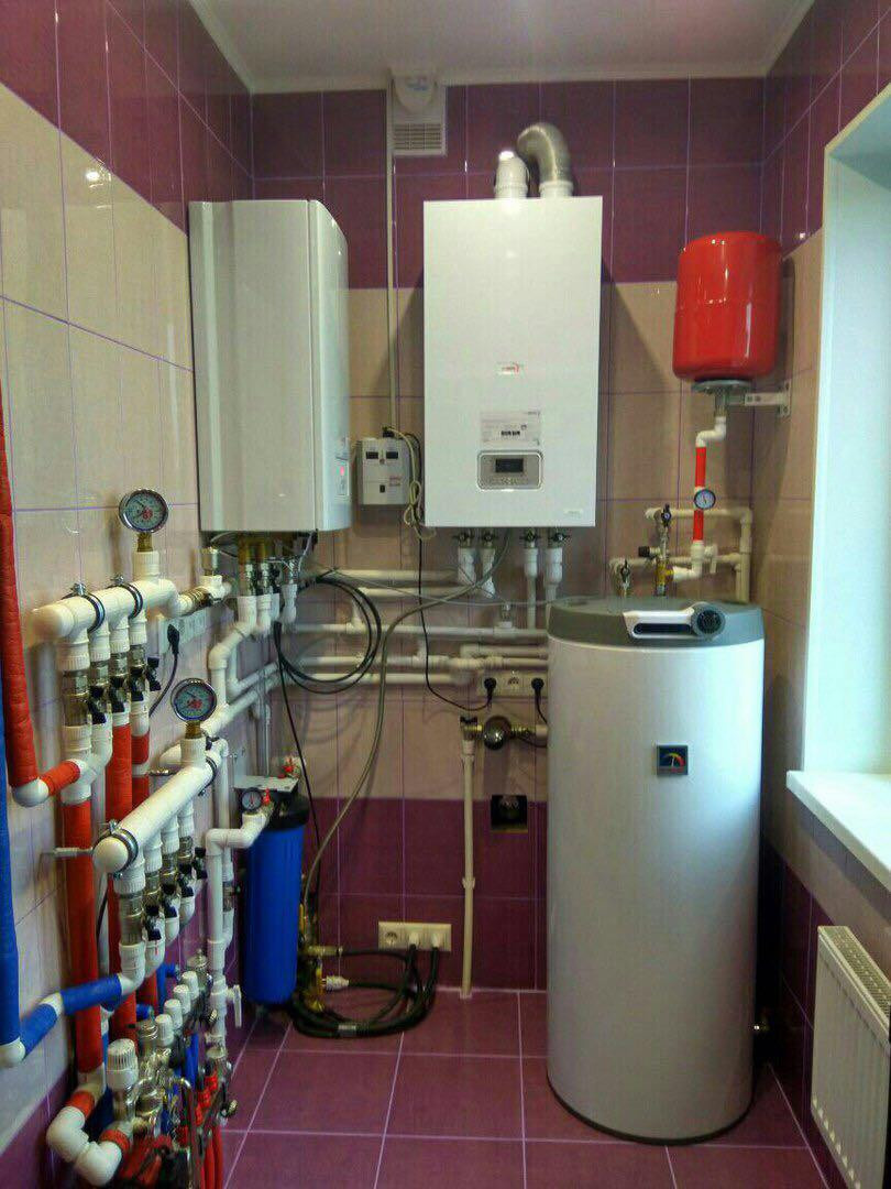 Монтаж водоснабжения отопления в квартирах