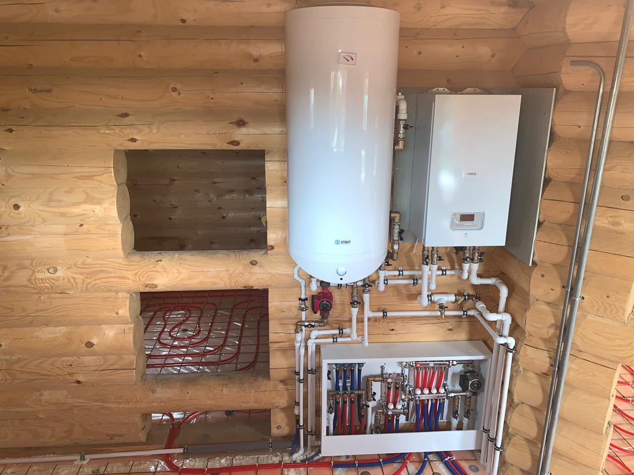 Монтаж водоснабжения отопления в квартирах