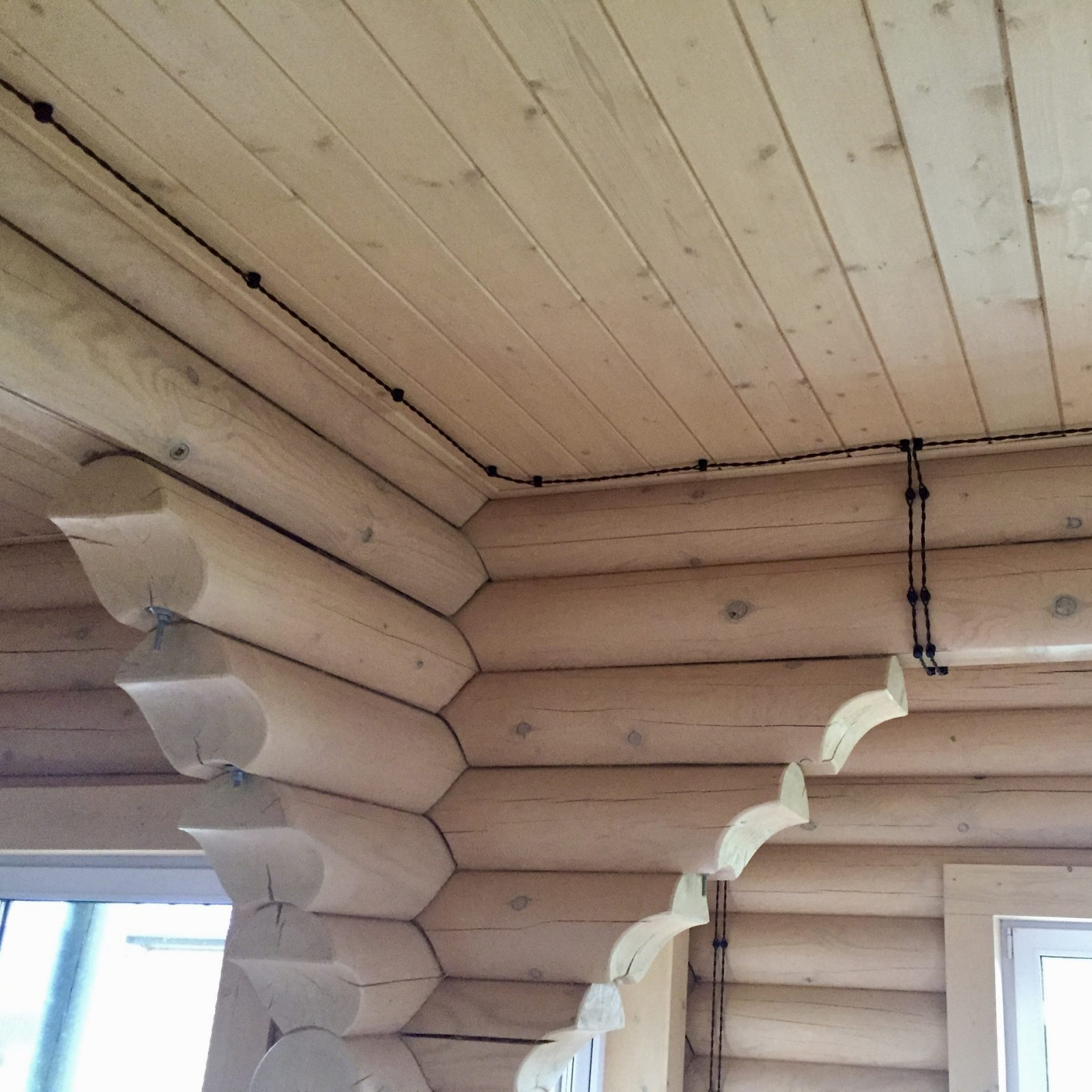 Монтаж электрики в ретро стиле