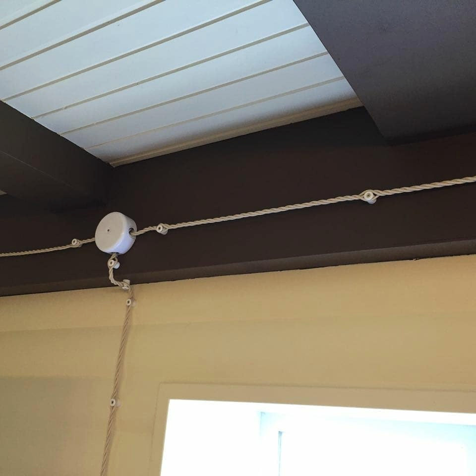 Монтаж электрики в ретро стиле